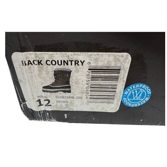 Northside Men's Back Country Waterproof Winter Snow Boot, Size 12 - Picture 9 of 12